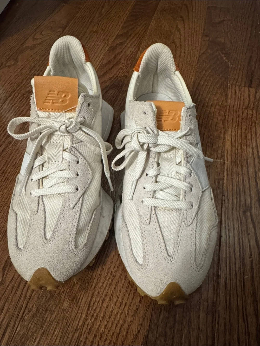New Balance worn but